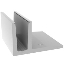 Profil de Sol en F pour Garde-Corps Verre 3KN TL3030- Onlevel