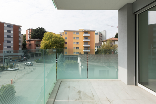 garde-corps en verre pour balcon