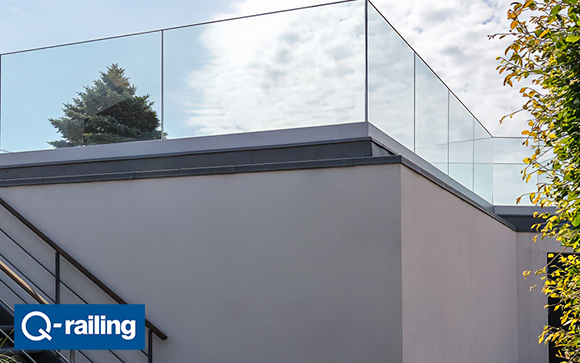 garde-corps exterieur en verre pour terrasse - Q-Railing