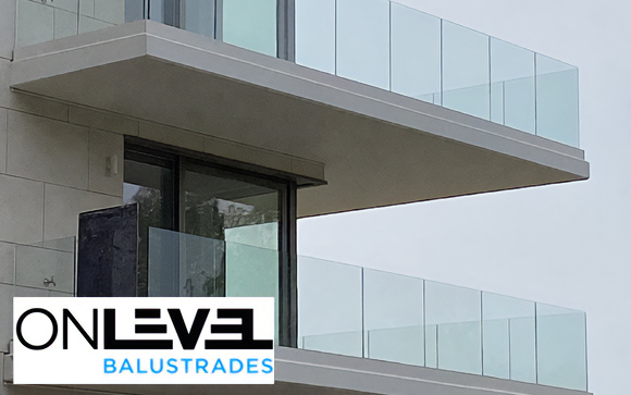 onlevel balustrade en verre