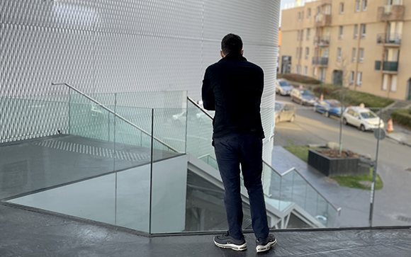 garde-corps verre transparent pour terrasse