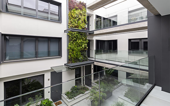 balustrade en verre