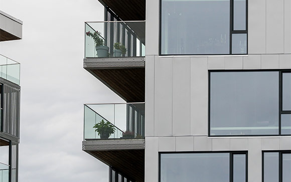 GARDE CORPS VERRE A RAIL BALCON