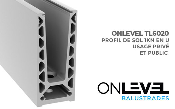 ONLEVEL TL 6020 PROFIL DE SOL 1KN EN U 