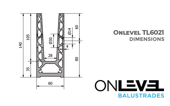 ONLEVEL TL6021 PROFIL DE SOL LATERAL 1KN