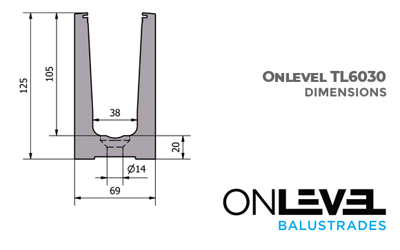 DIMENSIONS TL6030 ONLEVEL PROFIL DE SOL 3KN